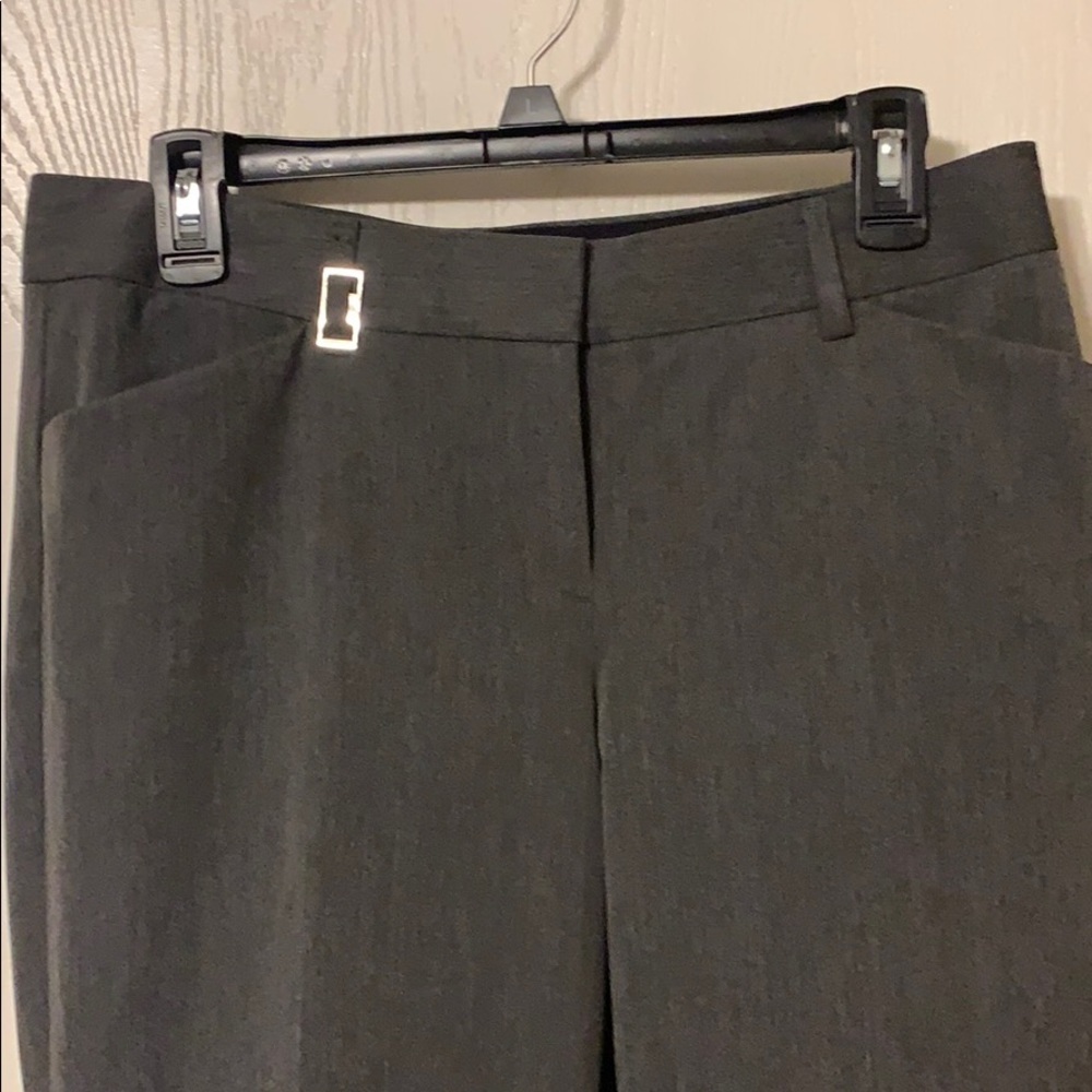 Express Editor Size 8 Reg. Heather Gray
